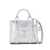 Marc Jacobs Marc Jacobs The Tote Bag Mini Leather Tote SILVER