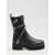 Rene Caovilla Juniper 45 Biker Boots Black