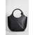 COURRÈGES Courrèges Holy Medium Shoulder Bag Black