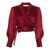 ZIMMERMANN Zimmermann Silk Blouse With Wrap Design RED