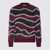 PT TORINO Pt Torino Purple And Black Wool Knitwear MULTICOLOR