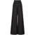 Valentino Garavani Valentino Garavani Wool Flared Leg Trousers Black