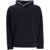 Emporio Armani Emporio Armani Logo Hoodie BLUE