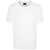 Emporio Armani White Crewneck T-Shirt With Logo Lettering Print In Cotton Blend Man WHITE