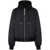 GCDS Gcds Bomber Jacket With Hood Black