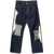 Marni Marni Jeans With Patchwork Design Black