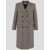 Lardini Lardini Double Breasted Coat MULTICOLOR