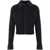 CFCL Cfcl Fluted Cropped Shirt Cardigan Clothing Black