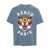 Kenzo Kenzo Lucky Tiger Cotton T-Shirt CLEAR BLUE