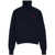 AMI Paris AMI Paris Ami De Coeur Wool High-Neck Sweater BLUE