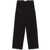 Fendi Fendi Wide Leg Wool Trousers PURPLE