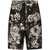 Dolce & Gabbana Dolce & Gabbana Flower Print Silk Shorts GREY