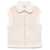 Mc2 Saint Barth MC2 Saint Barth Hesketh Vest With Fur Beige