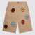 Moncler Genius Moncler Genius Beige Cotton Belmont Shorts MULTICOLOR