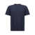 Tom Ford Tom Ford Cotton Lyocell T-Shirt BLUE