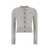 MAISON KITSUNÉ Maison Kitsuné Grey Wool Knitwear GREY