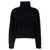 Brunello Cucinelli Brunello Cucinelli Ribbed Turtleneck Sweater Black