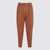 LANEUS Laneus Brown Chocolate Cotton Stretch Pants MULTICOLOR