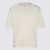 LEMAIRE Lemaire White Cotton T-Shirt WHITE MERINGA