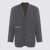 UNDERCOVER Undercover Dark Grey Cotton Blazer MULTICOLOR