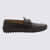 TOD'S Tod'S Dark Brown Leather City Gommino Loafers MULTICOLOR