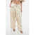 AMI ALEXANDRE MATTIUSSI Wide-Leg Pants With Pleated Effect Belt White