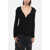 Stella McCartney Silk Asymmetric Shirt With Wide Neckline Black