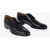 CORNELIANI Leather Derby Shoes Black