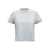 Burberry Logo embroidery t-shirt Light Blue