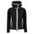 Moncler Grenoble Two-material hooded jacket Black