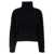 Brunello Cucinelli Ribbed turtleneck sweater Black