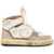 DSQUARED2 Boogie Hi-Top Sneakers BIANCO+ROSA+GRIGIO