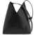 MM6 Maison Margiela Small Fortune Cookie Shoulder Bag BLACK