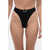 Off-White Ribbed Helvetica 2 Pairs Of Thong Set Black