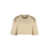 Pinko Pinko Short-Sleeved Cotton Crewneck Sweatshirt Beige