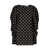 Nina Ricci Nina Ricci Polka-Dot Mini-Dress Black