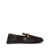 Stella McCartney Stella McCartney Ryder Chain-Embellished Loafers Brown