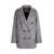 Herno Herno Double-Breasted Wool Coat GREY