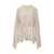 COPERNI Coperni Shredded Knit Sweater Beige