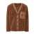 MCM Mcm Cardigan With Logo BROWN