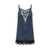 Off-White Off-White Lace 20S Slip Dress BLUE