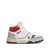 DSQUARED2 DSQUARED2 Spiker Distressed High-Top Sneakers BIANCO+BLU+ROSSO